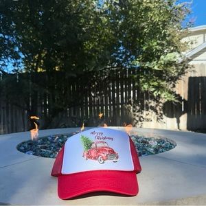 Christmas Truck Trucker Hat